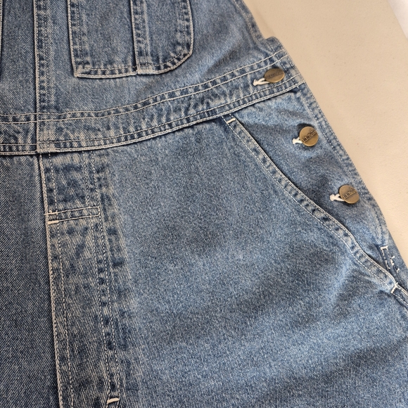 L.L. Bean True Vintage Denim Overalls - Size M - Picture 7 of 16
